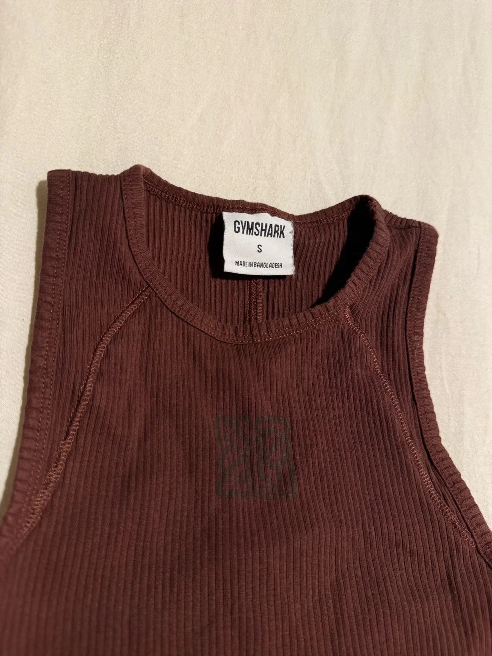 Gymshark Ribbed Crop Tank - Picture 3 of 5